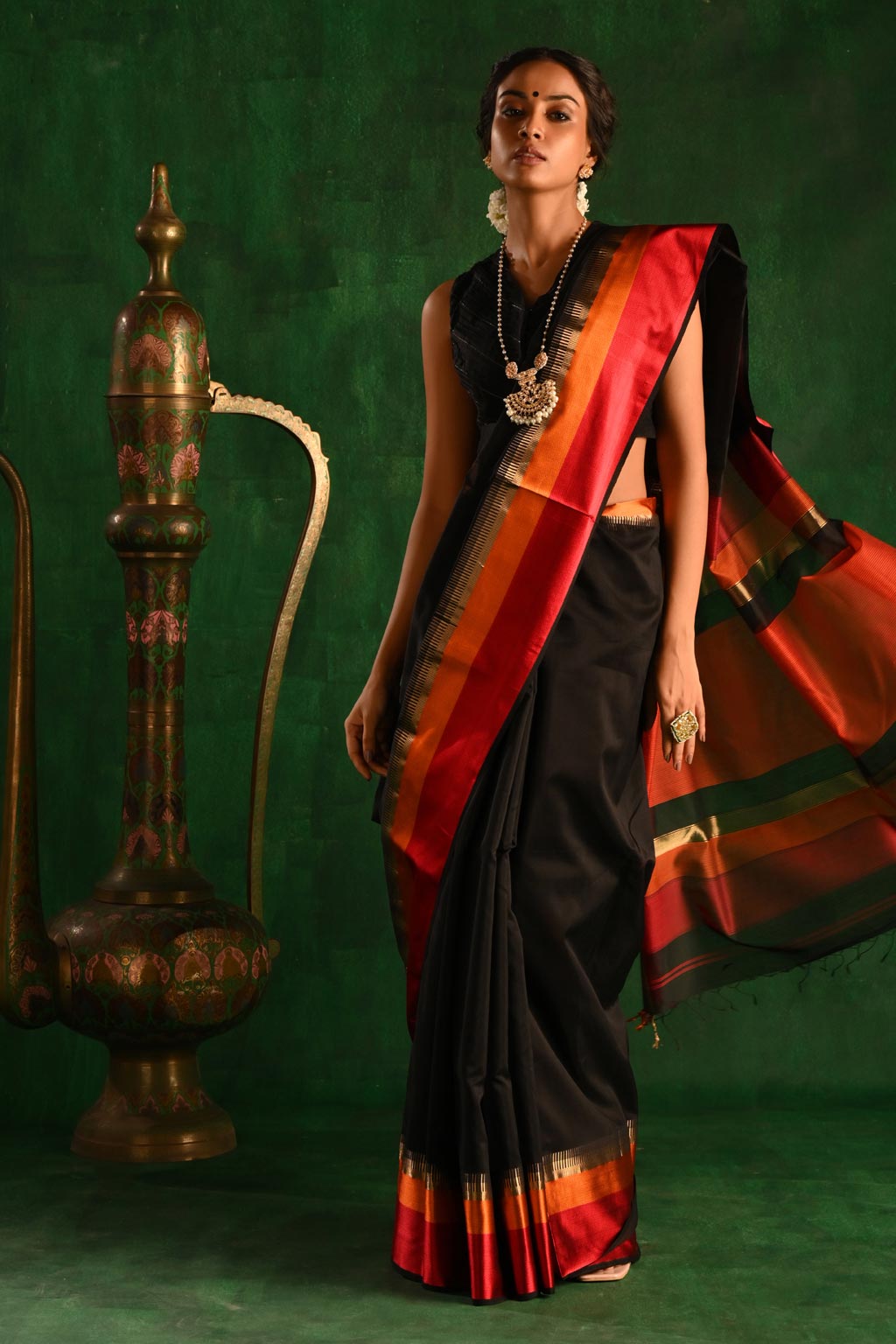 Pure Kanjivaram Silk Saree (adi81720)